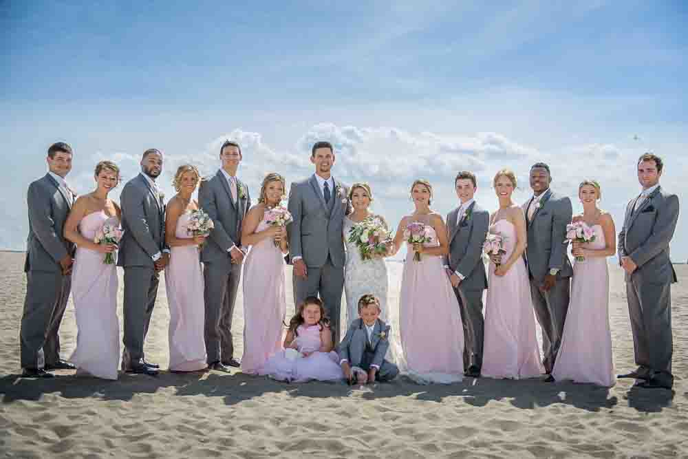 Bridal Party at Congress Hall in Cape May NJ