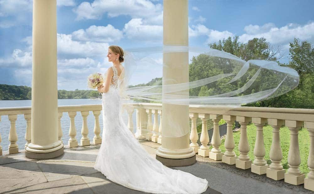 Hotel Monaco Bridal Portrait in Philadelphia PA