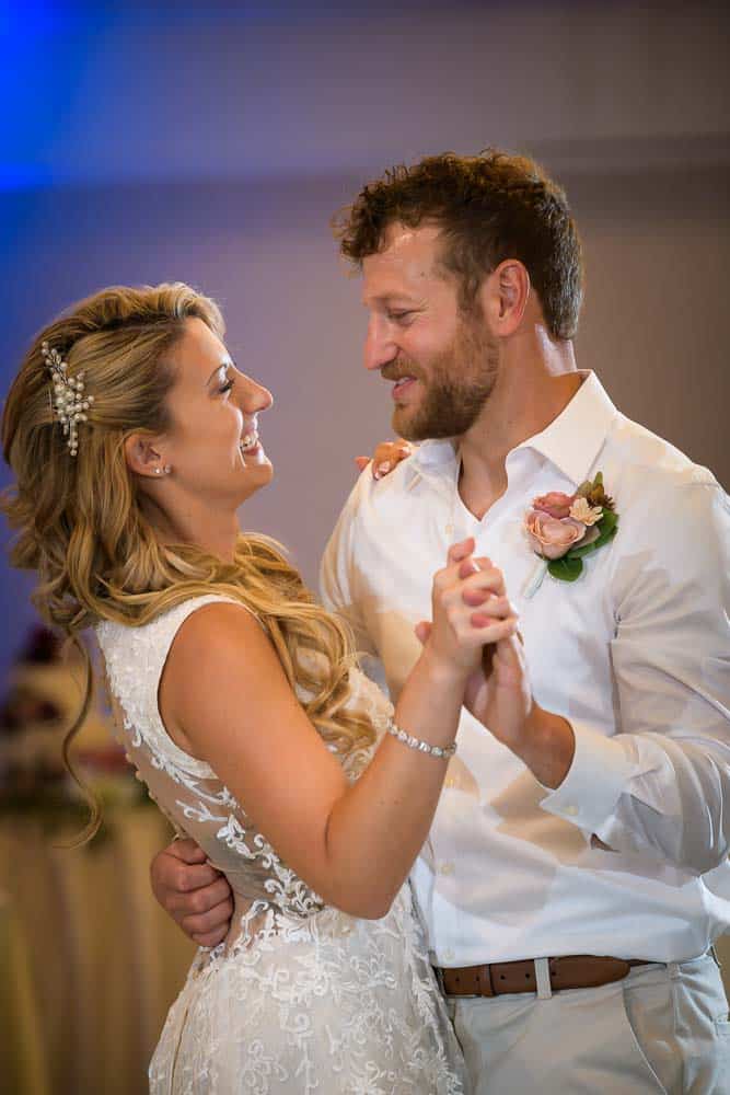 Wedding reception first dance at the Grand Hotel of Cape May.