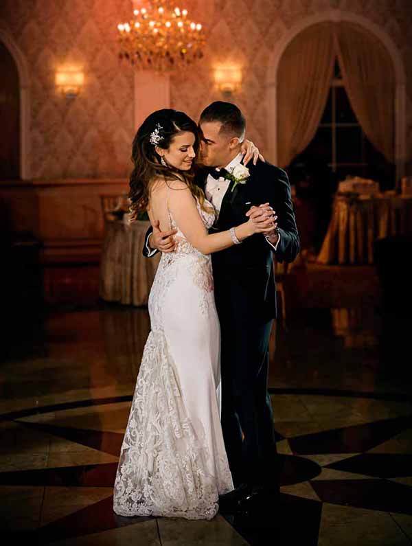 Bride and Groom first dance at the Merion in Cinnaminson NJ